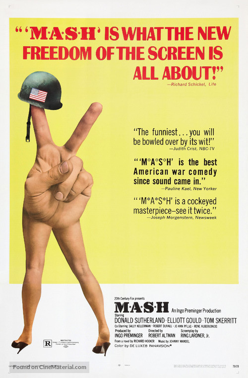 MASH - Theatrical movie poster