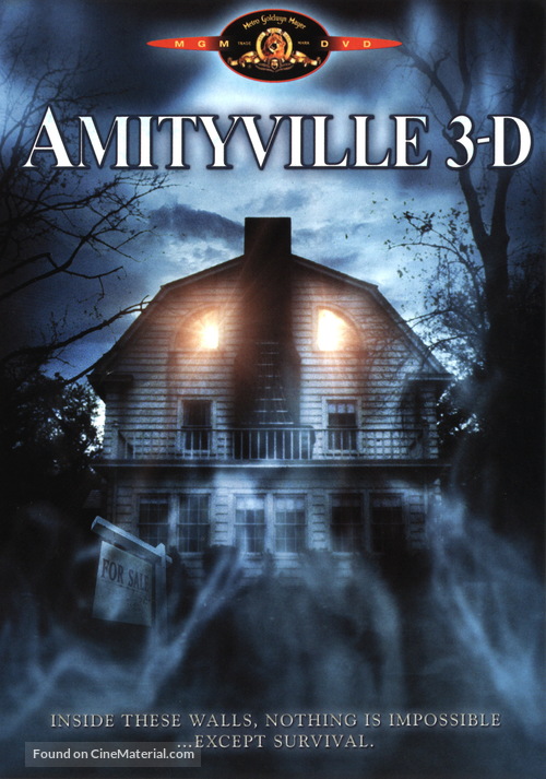 Amityville 3-D - DVD movie cover