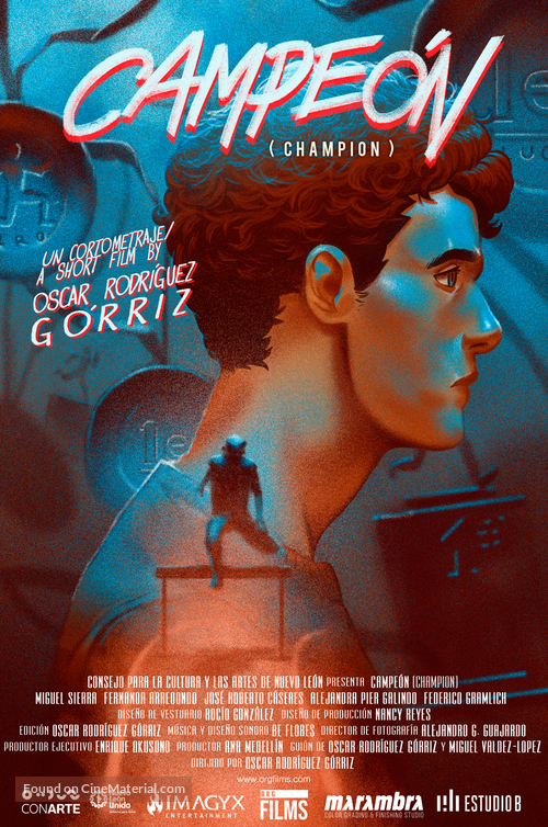 Campe&oacute;n - Mexican Movie Poster