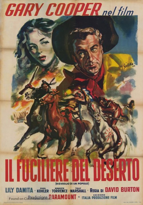 The Westerner - Italian Movie Poster
