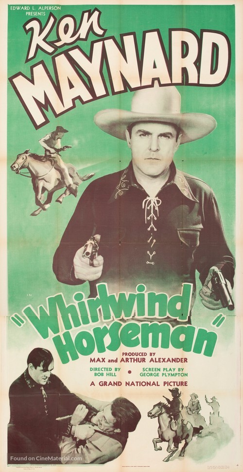 Whirlwind Horseman - Movie Poster