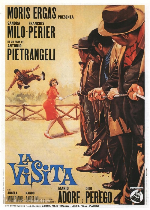 La visita - Italian Movie Poster