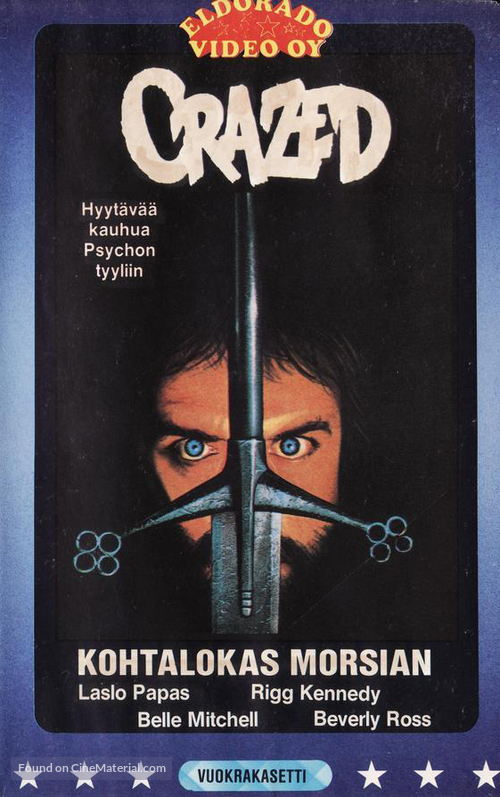 Slipping Into Darkness - Finnish VHS movie cover