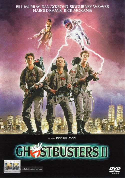 Ghostbusters II - Italian DVD movie cover
