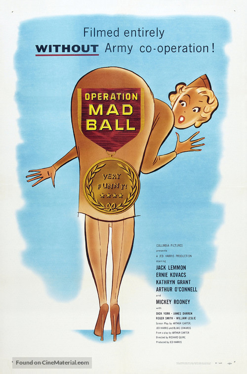 Operation Mad Ball - Theatrical movie poster