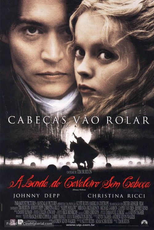 Sleepy Hollow - Brazilian Movie Poster