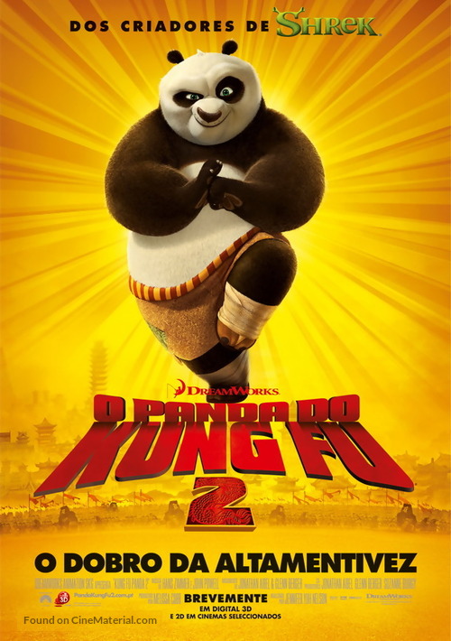 Kung Fu Panda 2 - Portuguese Movie Poster