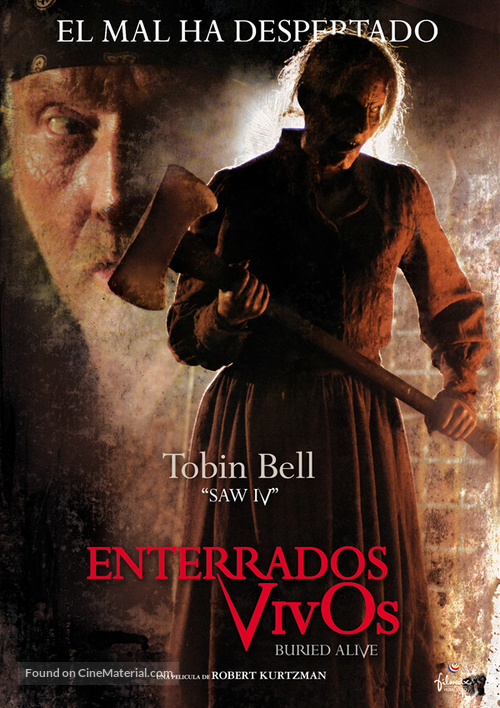 Buried Alive - Spanish poster