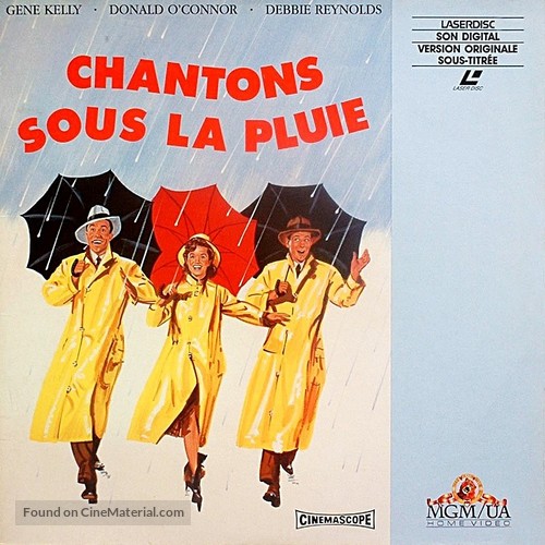 Singin&#039; in the Rain - French Movie Cover