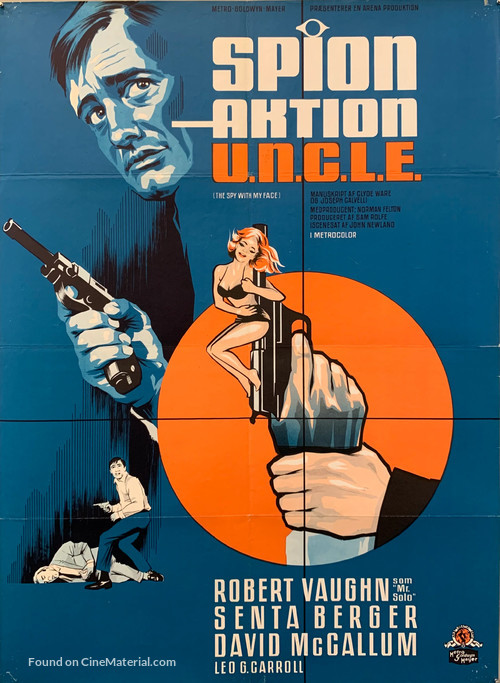 The Spy with My Face - Danish Movie Poster