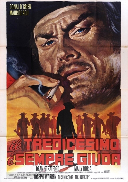 Il tredicesimo &egrave; sempre Giuda - Italian Movie Poster