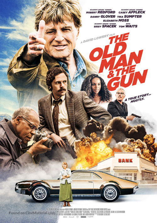 Old Man and the Gun - British Movie Poster