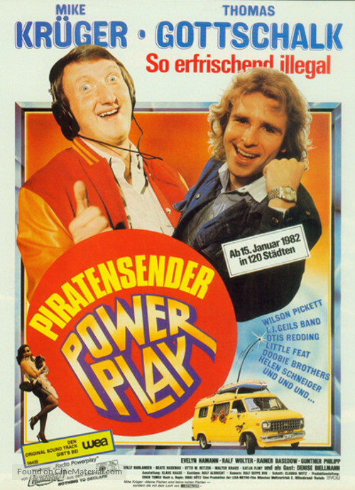 Piratensender Powerplay - German Movie Poster