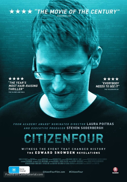 Citizenfour - Australian Movie Poster