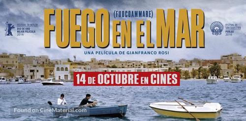 Fuocoammare - Spanish Movie Poster