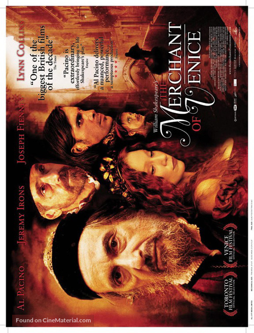 The Merchant of Venice - British Movie Poster