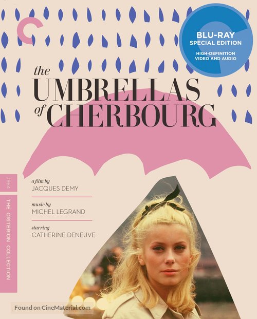 Les parapluies de Cherbourg - Blu-Ray movie cover