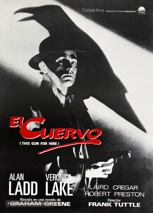 This Gun for Hire - Spanish Movie Poster