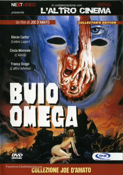 Buio Omega - Italian DVD movie cover