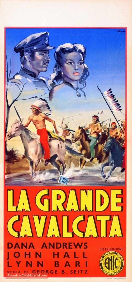 Kit Carson - Italian Movie Poster