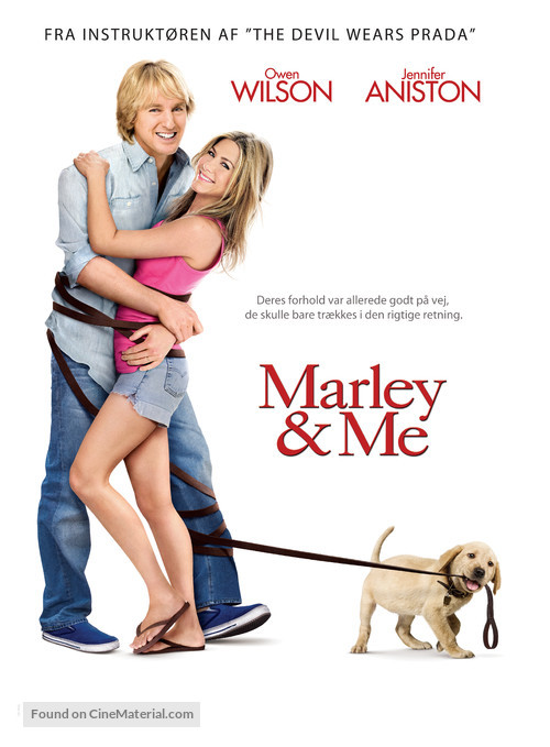 Marley &amp; Me - Danish Movie Poster