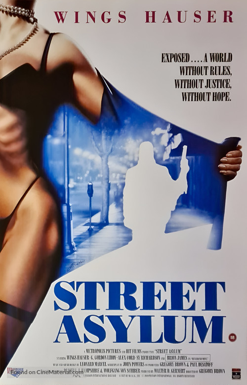 Street Asylum - British Movie Poster