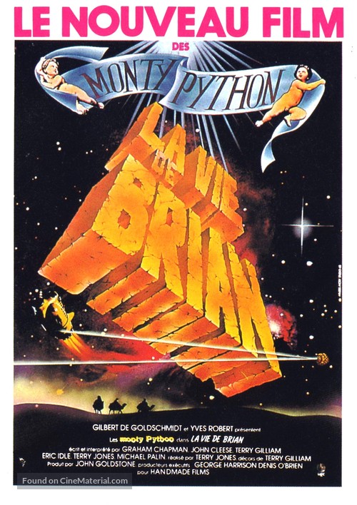 Life Of Brian - French Movie Poster
