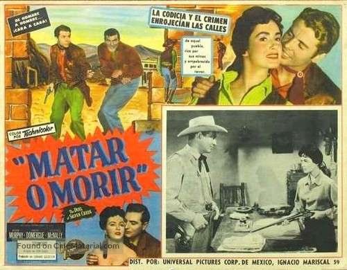 The Duel at Silver Creek - Mexican Movie Poster