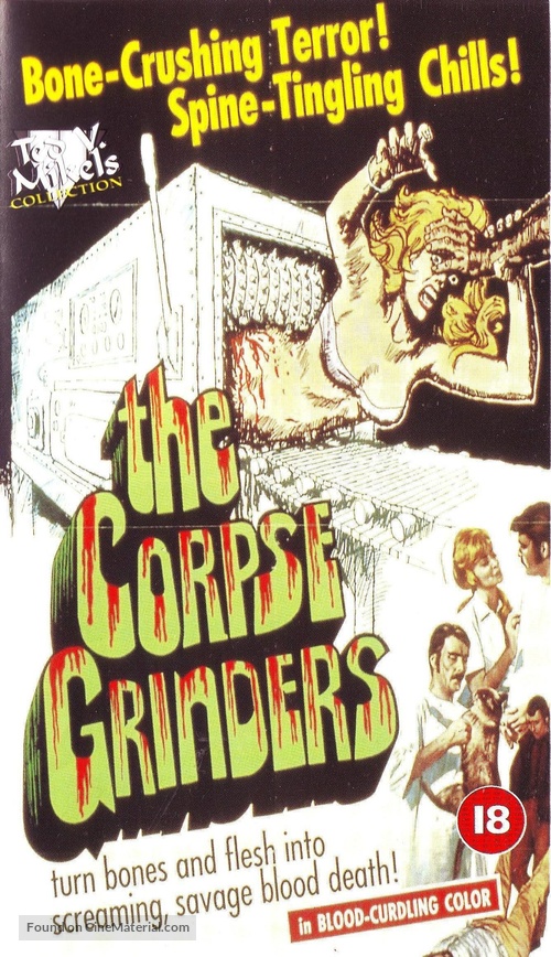 The Corpse Grinders - British VHS movie cover