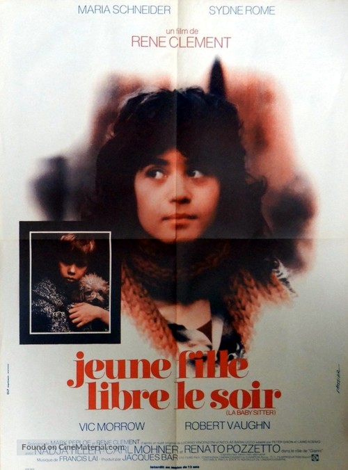La baby sitter - French Movie Poster