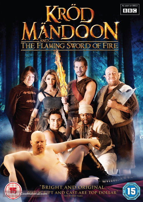 &quot;Kr&ouml;d M&auml;ndoon and the Flaming Sword of Fire&quot; - British Movie Cover