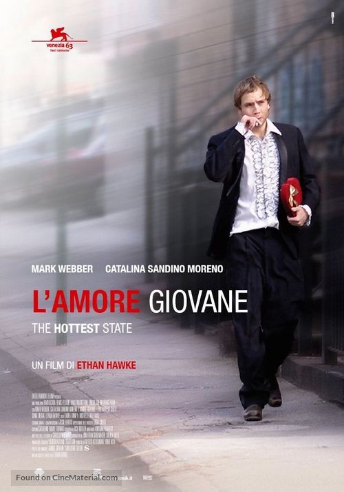 The Hottest State - Italian poster