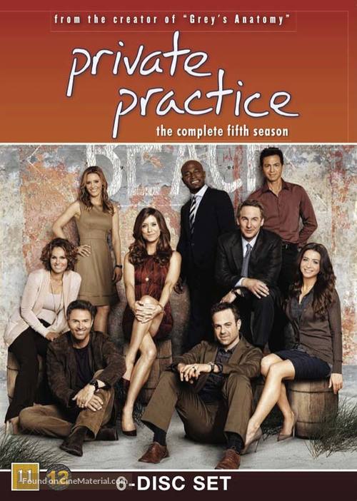 &quot;Private Practice&quot; - Danish DVD movie cover