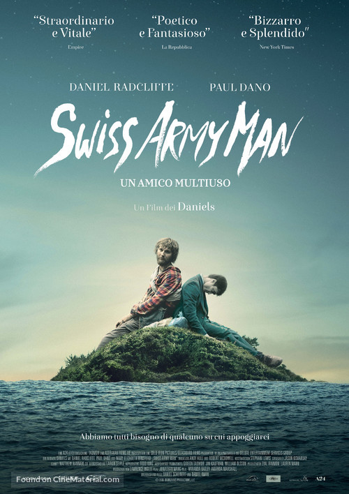 Swiss Army Man - Italian Movie Poster