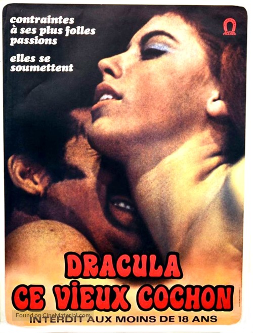Dracula (The Dirty Old Man) - French Movie Poster