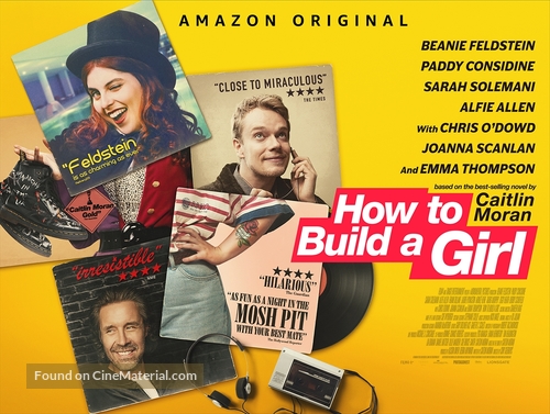 How to Build a Girl - British Movie Poster