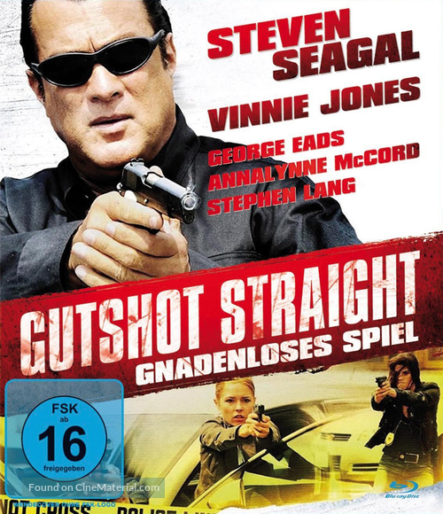 Gutshot Straight - German Blu-Ray movie cover