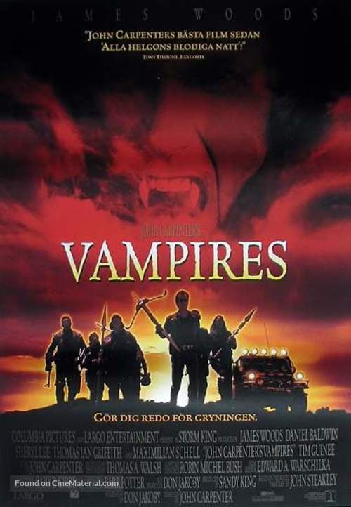 Vampires - Swedish Movie Poster