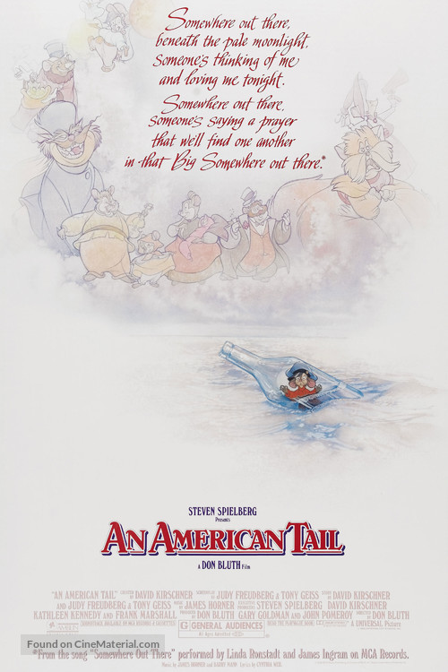 An American Tail - Movie Poster