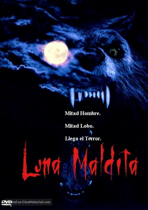 Bad Moon - Spanish DVD movie cover