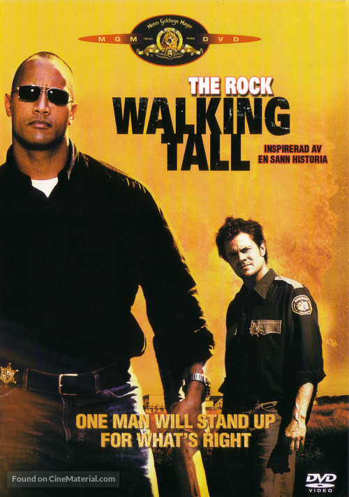 Walking Tall - Swedish Movie Cover