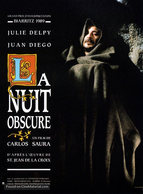 Noche oscura, La - French Movie Poster