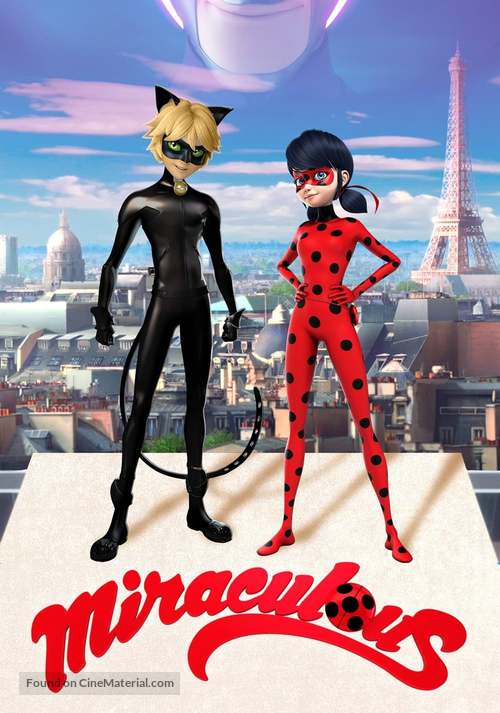 Miraculous: Ladybug & Cat Noir, The Movie (2023) - Logos — The Movie  Database (TMDB)