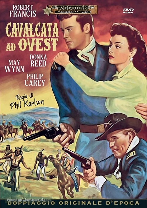 They Rode West - Italian DVD movie cover