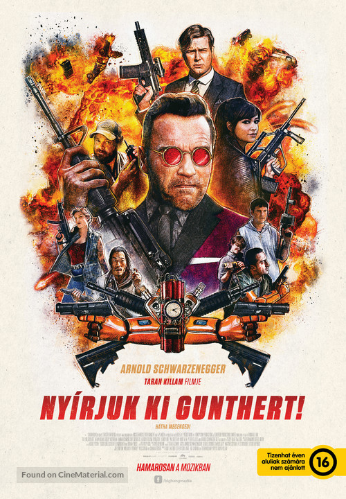 Killing Gunther - Hungarian Movie Poster