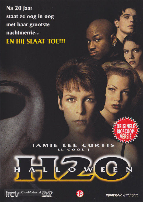 Halloween H20: 20 Years Later - Dutch DVD movie cover