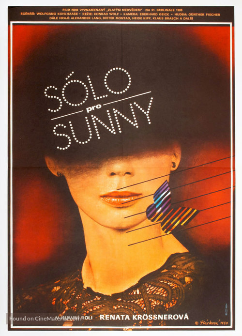 Solo Sunny - Czech Movie Poster