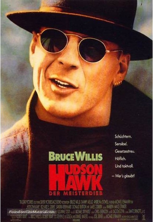 Hudson Hawk - German Movie Poster