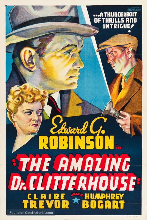 The Amazing Dr. Clitterhouse - Movie Poster