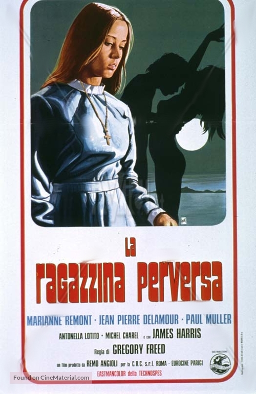 Une vierge pour Saint-Tropez - Italian Movie Poster